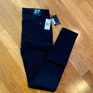 Joe’s skinny , black jeans . Size 27.